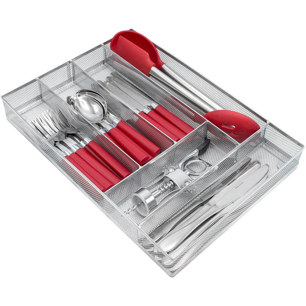 sorbus Drawer Cutlery Mesh Organizer