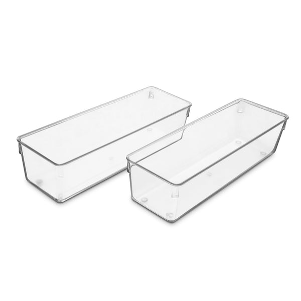Sorbus Drawer Narrow Drawer Organizer Set (2 Pc)