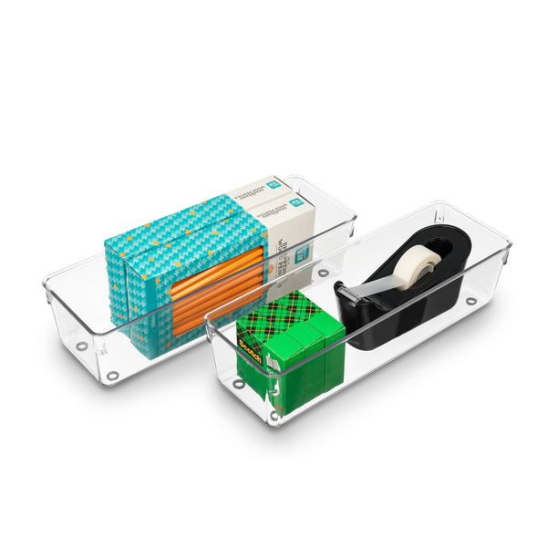 sorbus Drawer Narrow Drawer Organizer Set (2 Pc)