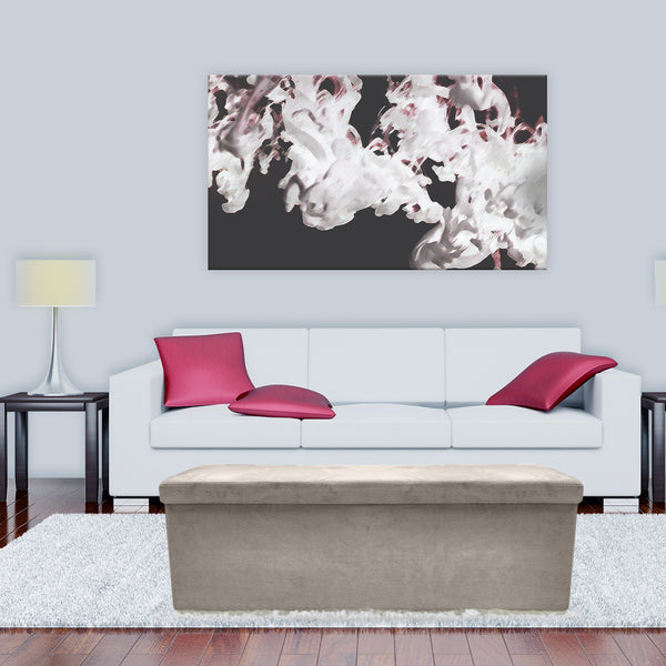 Sorbus Faux Suede Storage Bench (Large)