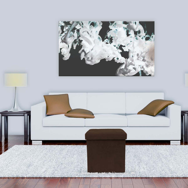 Sorbus Faux Suede Storage Ottoman Cube