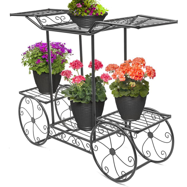 Sorbus Flower Cart Plant Stand (6 Tier)