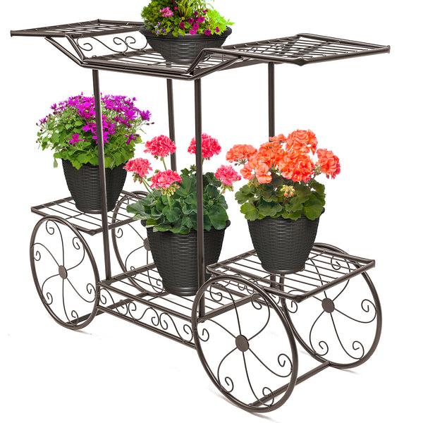 Sorbus Flower Cart Plant Stand (6 Tier)