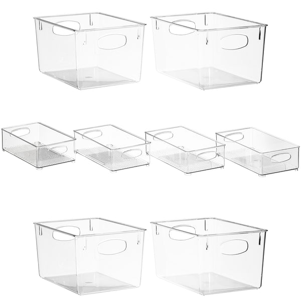 Sorbus Fridge Bins Set (8 Pack)