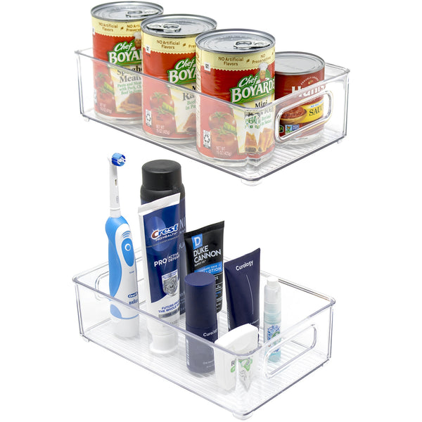 sorbus Fridge & Pantry Plastic Storage Bins Set