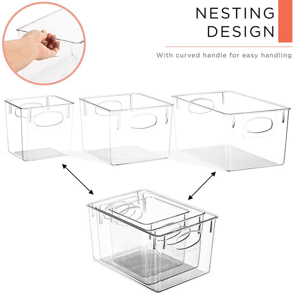 Sorbus Fridge Storage Drawers (6 Pack)
