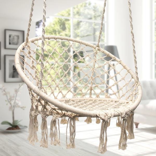 Sorbus Hammock Chair Macrame Swing
