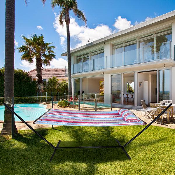 Sorbus Hammock With Spreader Bars & Frame