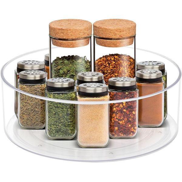 Sorbus Lazy Susan Turntable Bins (2 Pack)