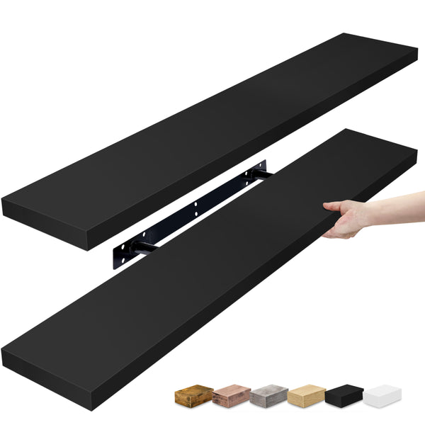 sorbus Long Floating Shelves (2 Pack)