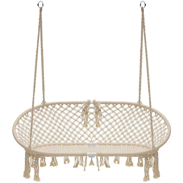 sorbus Macram© Double Bench Swing