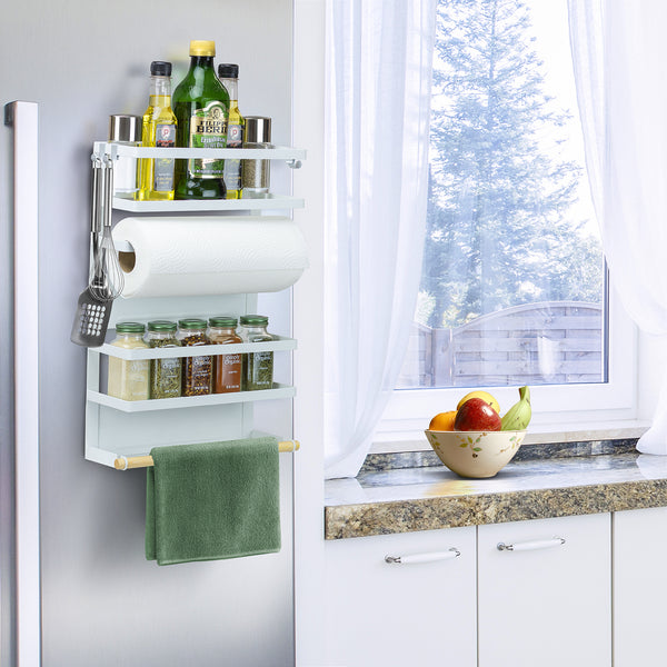 Sorbus Magnetic Spice Rack Organizer (3 Tier)