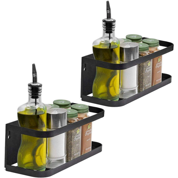 sorbus Magnetic Spice Rack Shelf (2-Pack)
