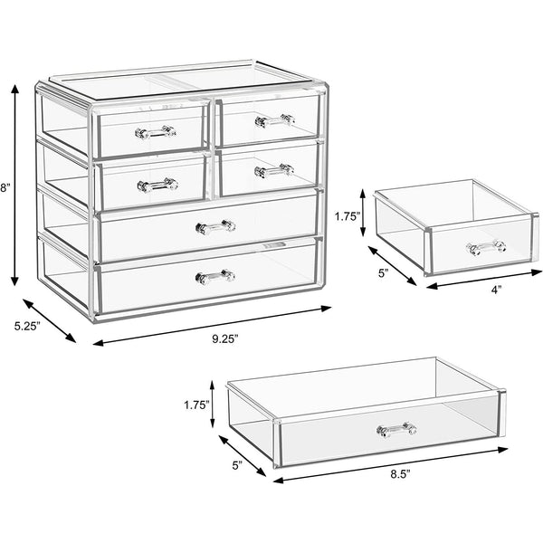 Sorbus Makeup Organizer (6 Drawers)