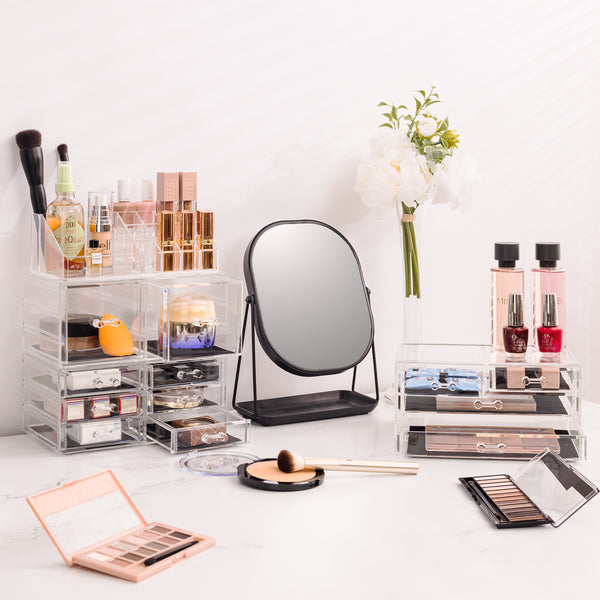 Sorbus Makeup Organizer Case (12 Drawer 4Pc)