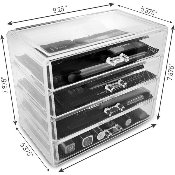 Sorbus Makeup Organizer Case (4 Drawers)