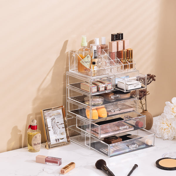 Sorbus Makeup Organizer Set Tray (6 Drawer)