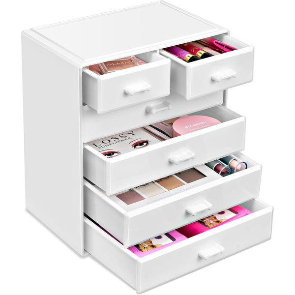 sorbus Makeup Organizer Tall (6 Drawer)