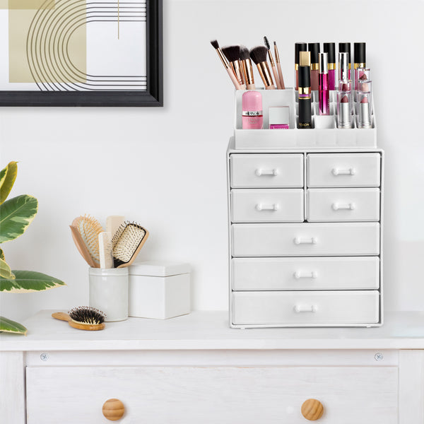 Sorbus Makeup Organizer Tall (7 Drawer)
