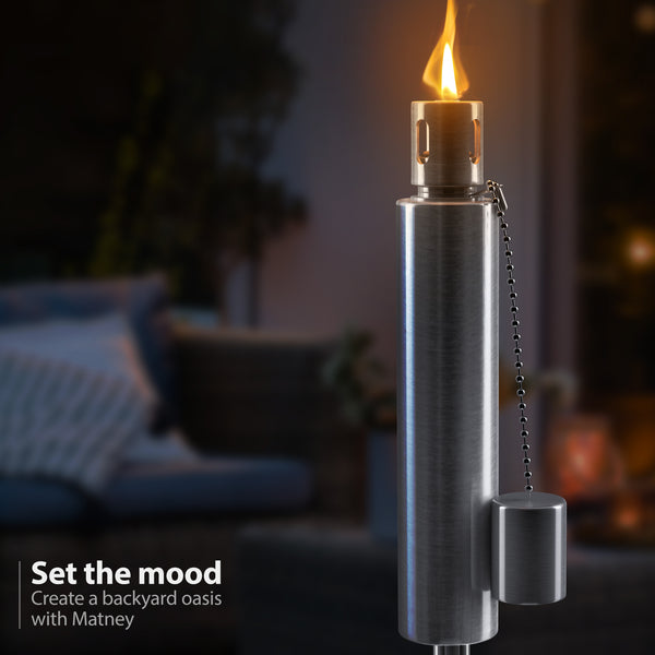 Sorbus Matney Outdoor Decorative Torch Lights