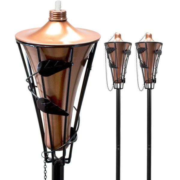 Sorbus Matney Refillable Metal Torches (2 Pack)