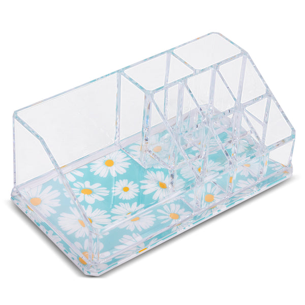Sorbus Mini Organizer (9 Slots Daisy Print)