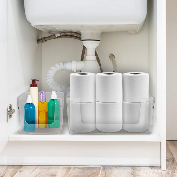 Sorbus Open Front Container Bin Set (Square)