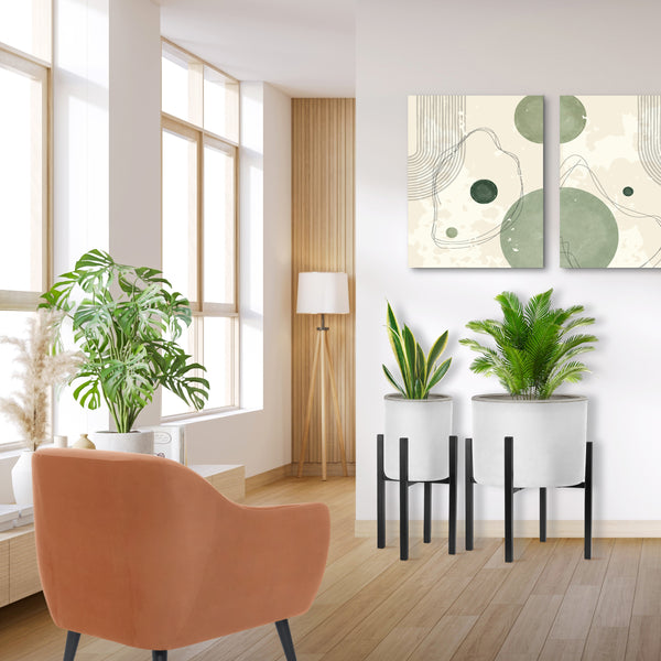 Sorbus Plant Stand Adjustable Flower Pot Holder