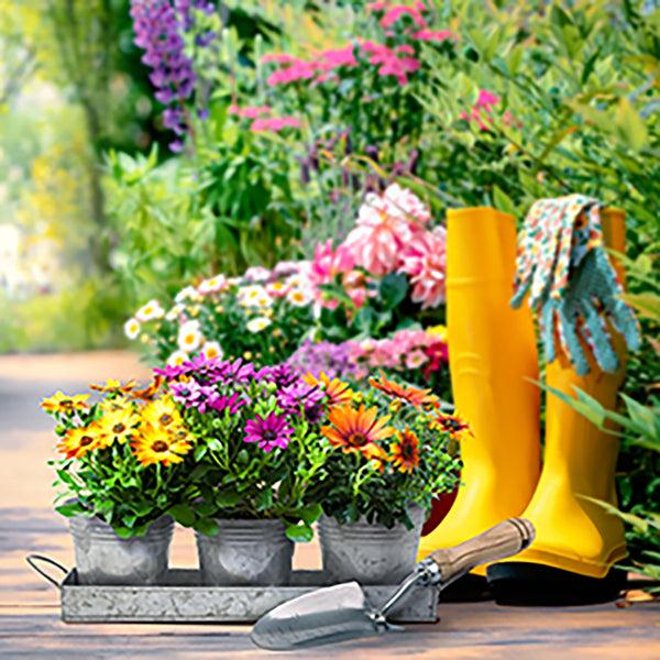 Sorbus Planter Pot Trio & Tray Set