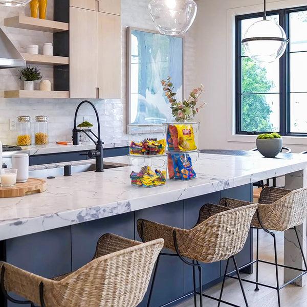 Sorbus Plastic Bins With Lids Set (Small)