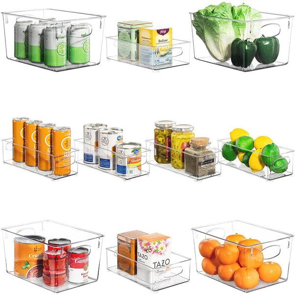Sorbus Plastic Container Bin Set (10 Pack)