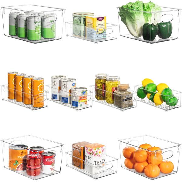 sorbus Plastic Container Bin Set (10 Pack)