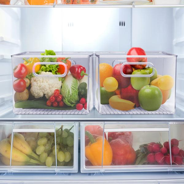 Sorbus Plastic Container Bins With Handles