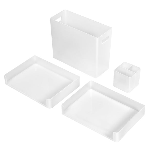 Sorbus Plastic Desktop Organizer Set
