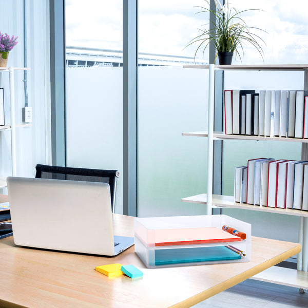 Sorbus Plastic Paper Organizer (2 Pc)