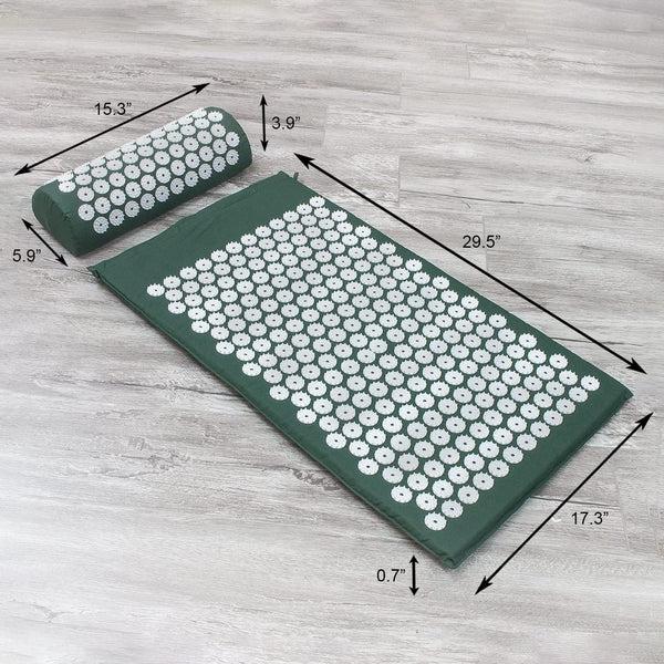 Sorbus Sivan Acupressure Mat And Pillow Set