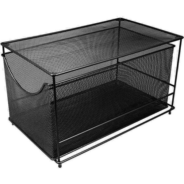 Sorbus Sliding Mesh Basket Pull Out Drawers (Single)