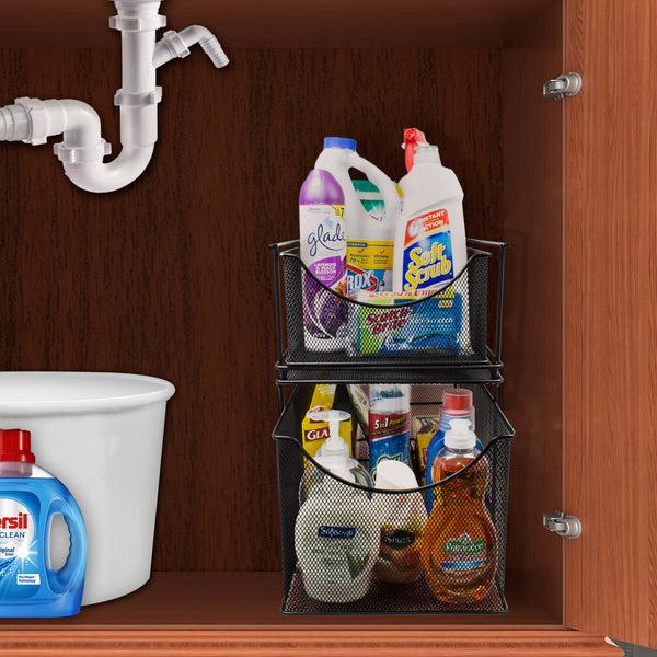 Sorbus Sliding Mesh Basket Pull Out Drawers (Single)