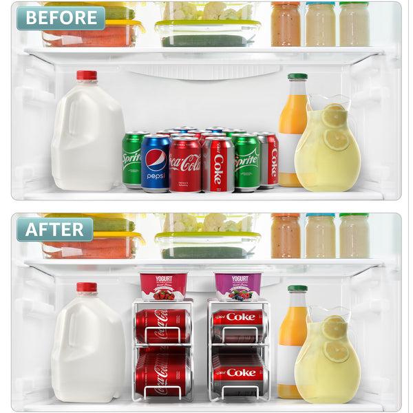 Sorbus Soda Can Beverage Dispenser Rack (2 Pack)