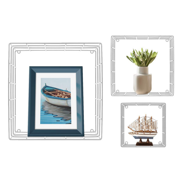 sorbus Square Floating Shelves (Set of 3)