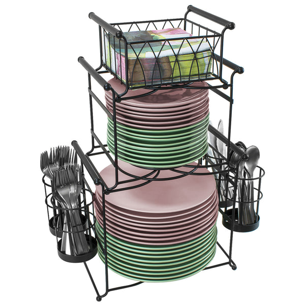 sorbus Stackable Buffet Caddy (7 Pc)