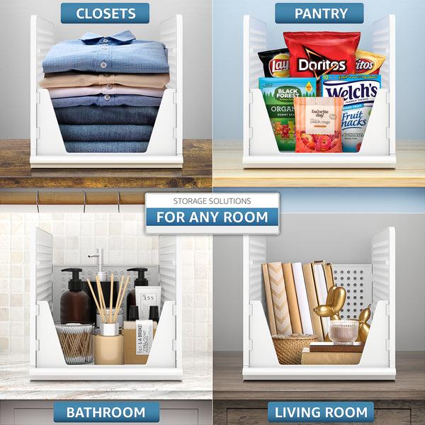 Sorbus Stackable Shelf Organizer (Set Of 3)