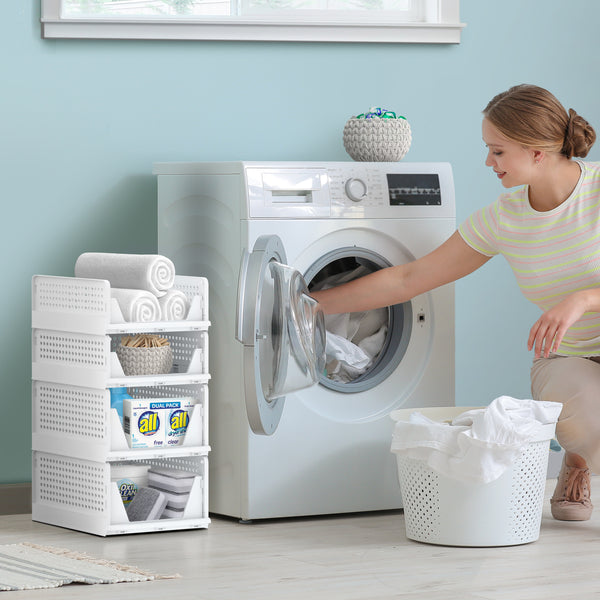 Sorbus Stackable Shelf Organizer (Set Of 4)