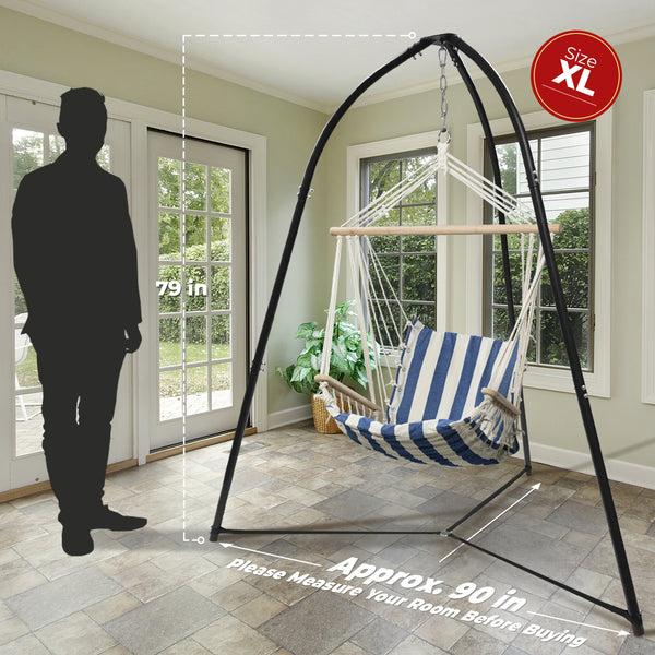 Sorbus Steel Hammock Chair Stand Tripod Style
