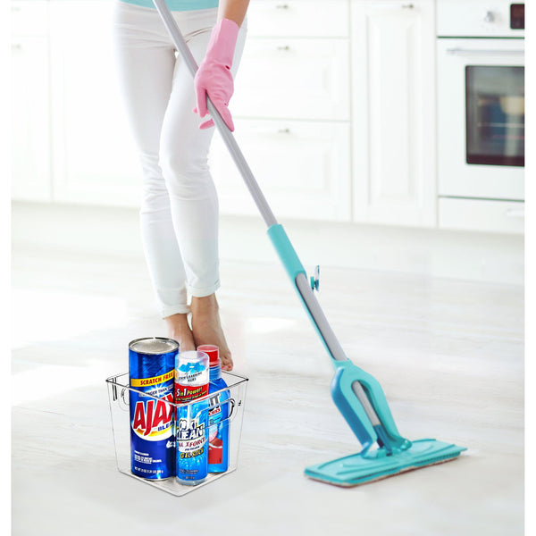 Sorbus Storage Bins With Handles (4 Pack)