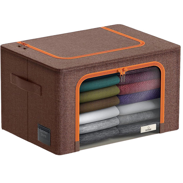 Sorbus Storage Bins With Metal Frame (Single Pack)