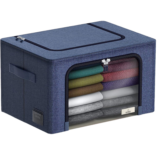 sorbus Storage Bins with Metal Frame (Single Pack)