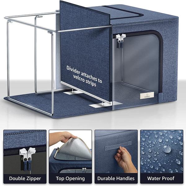 Sorbus Storage Bins With Window