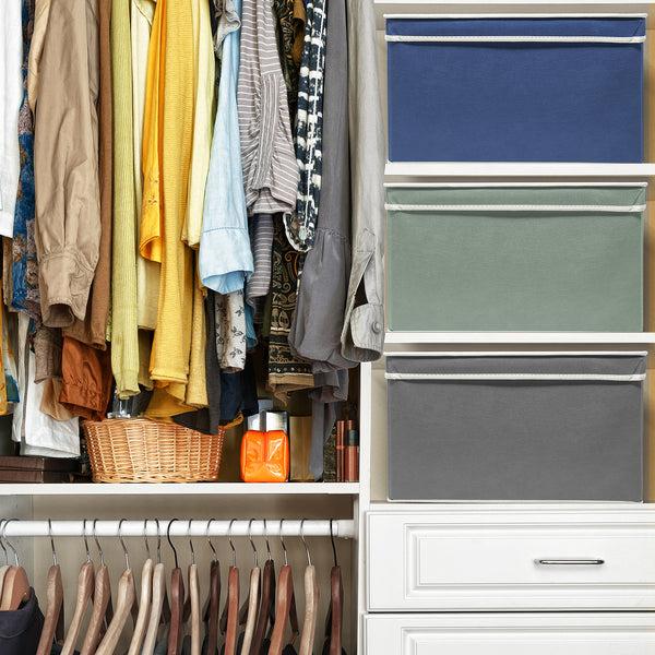 Sorbus Storage Box Bins With Lid (Set Of 3)