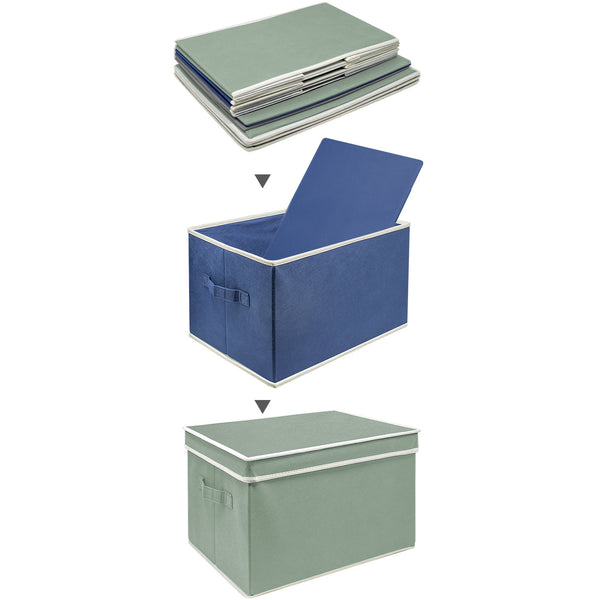Sorbus Storage Box Bins With Lid (Set Of 3)